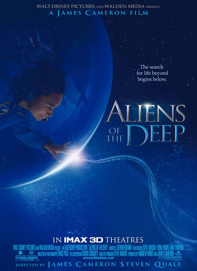 James Cameron Aliens Of The Deep Poster Affiche