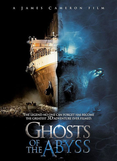 James Cameron Ghosts Of The Abyss Poster Affiche