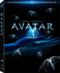 James Cameron Avatar Blu-ray Poster Affiche