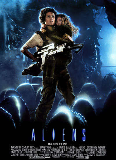 James Cameron Aliens Poster Affiche