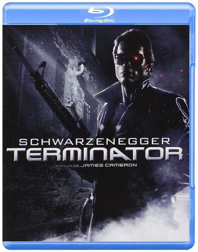 James Cameron Terminator Blu-ray Poster Affiche